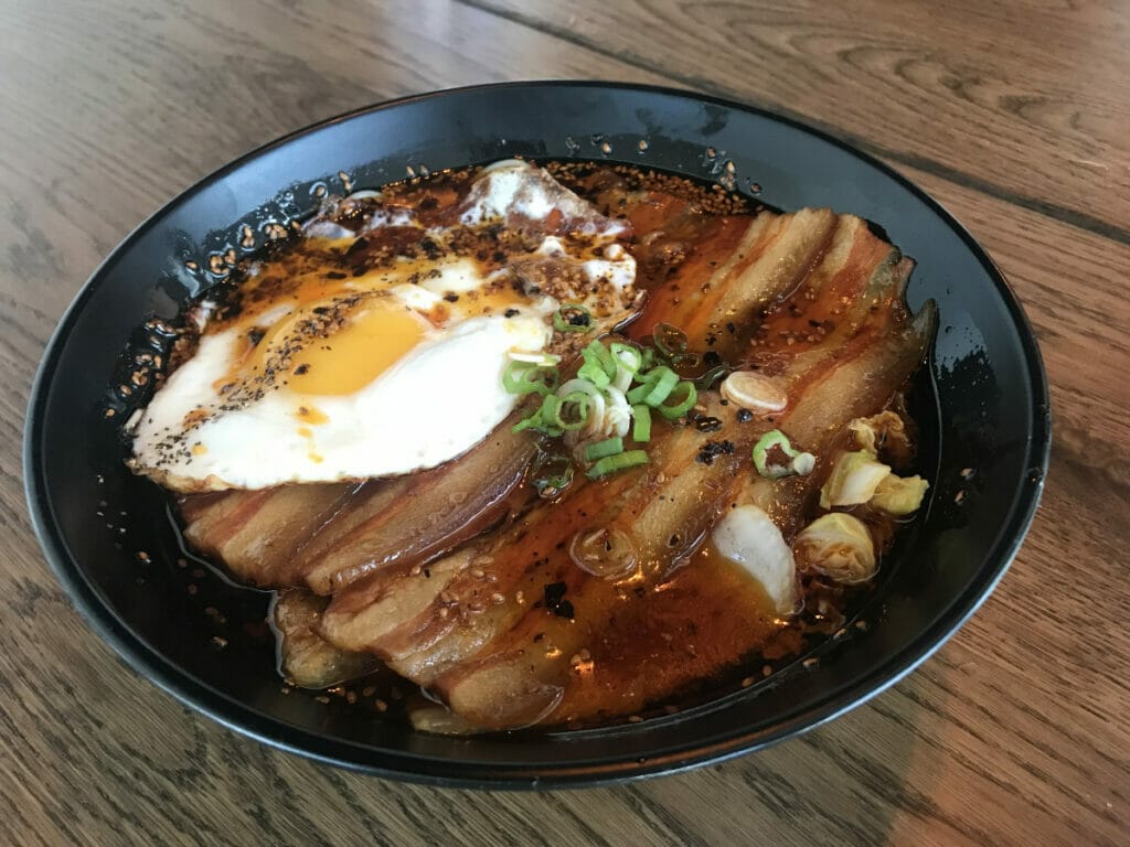 Aroma Bistro's Spicy Pork Rice Noodles