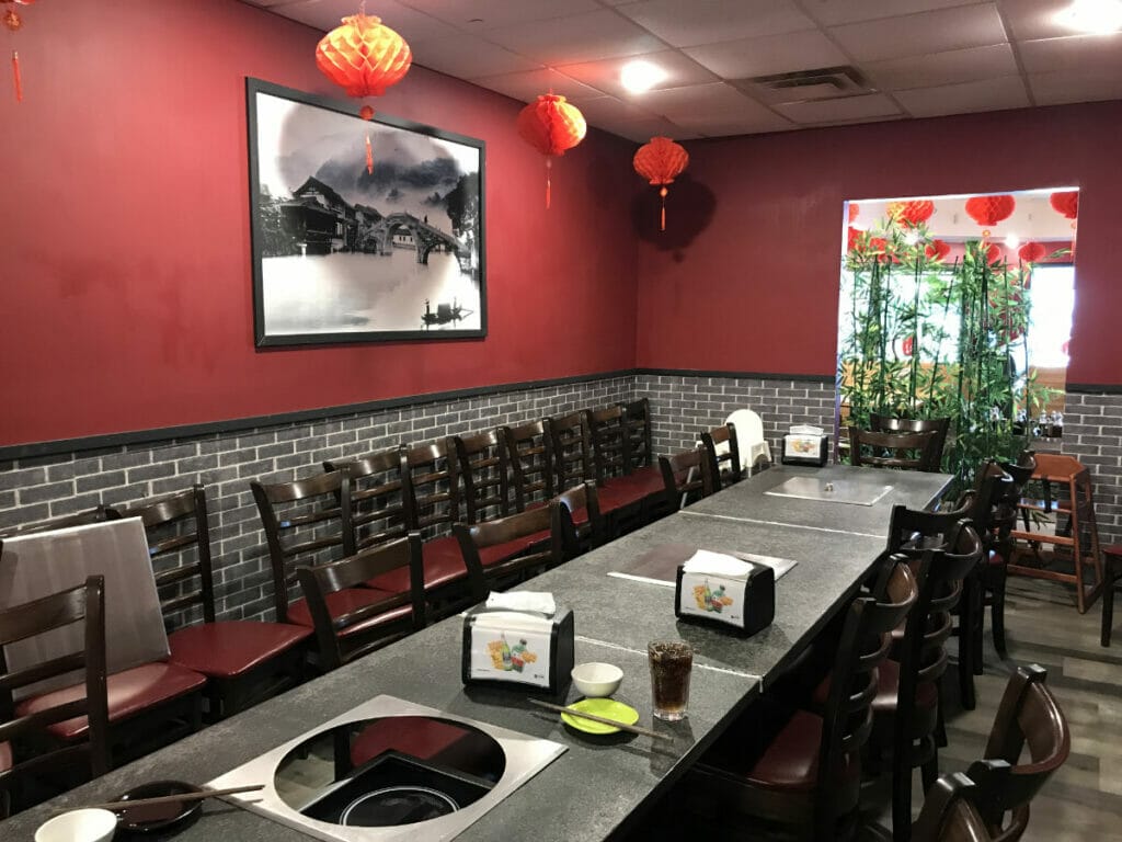 An image showing Morals Village Hot Pot's decorations