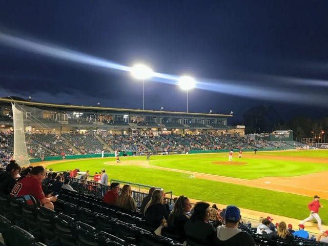 A Goldeyes Game I attended with my husband at the Shaw Park in 2021.
